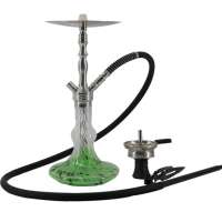 OUDI High Quality Stainless Steel Hookah With Ceramic Bowl Tobacco Shisha